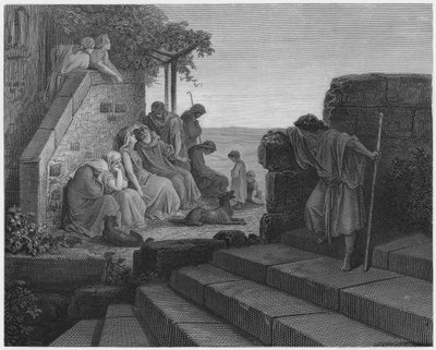 De terugkeer van de verloren zoon door Gustave Dore